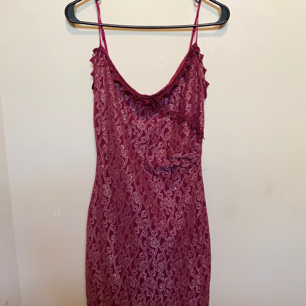 Betsy Johnson Pink 90’s slip dress